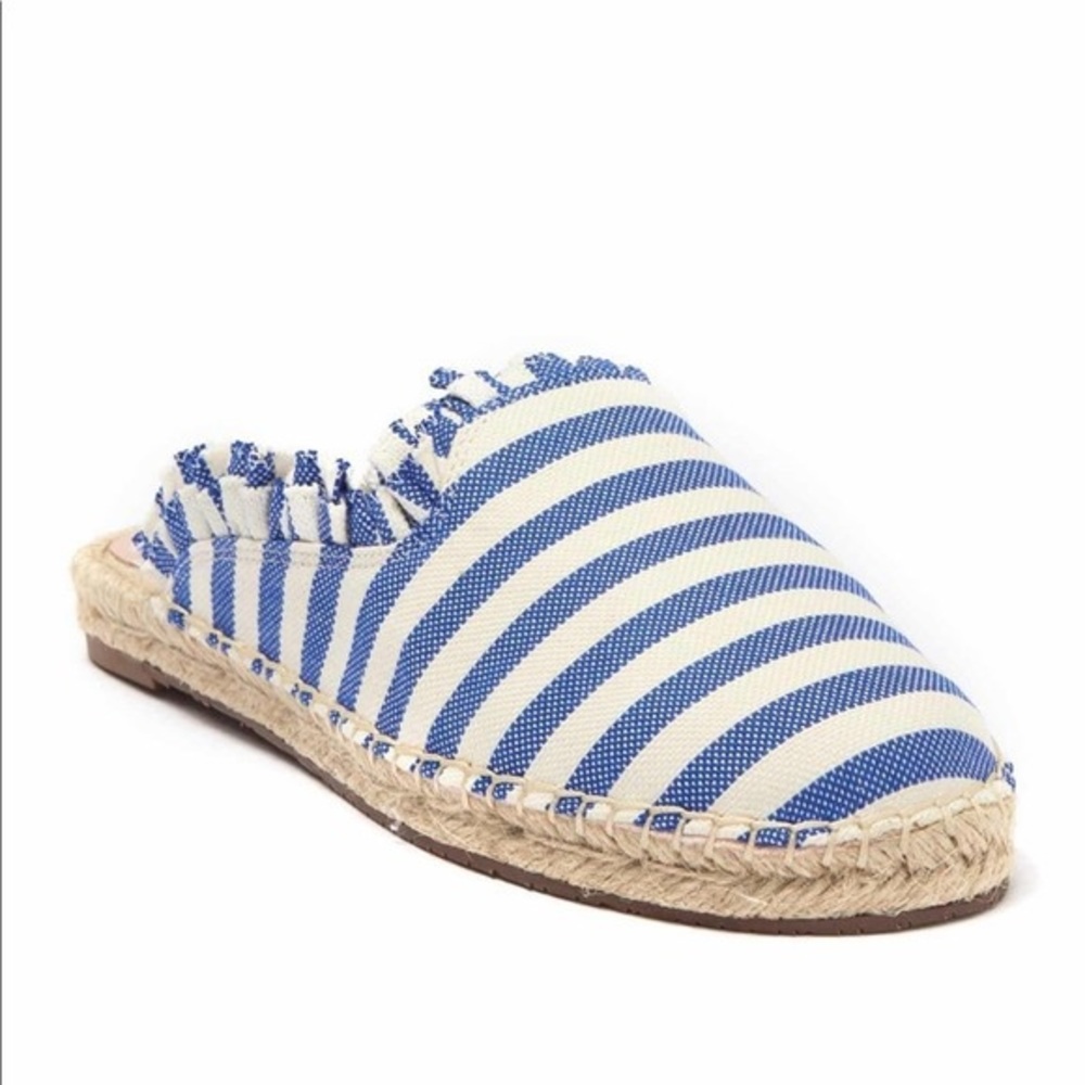 Kate Spade Laila Espadrille blue Striped mules